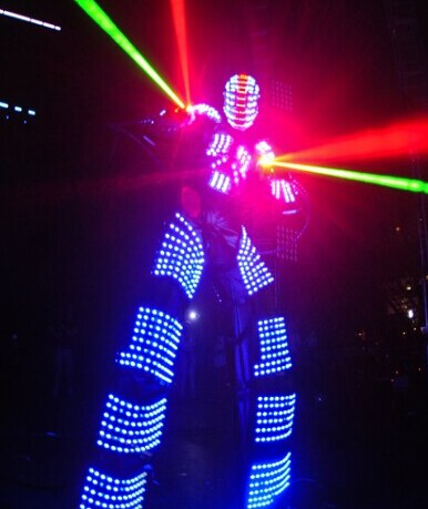 LED Robot / LED Costume / David Guetta robot suit / LED robot suit / Robot clothes