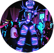 LED Robot Costume
